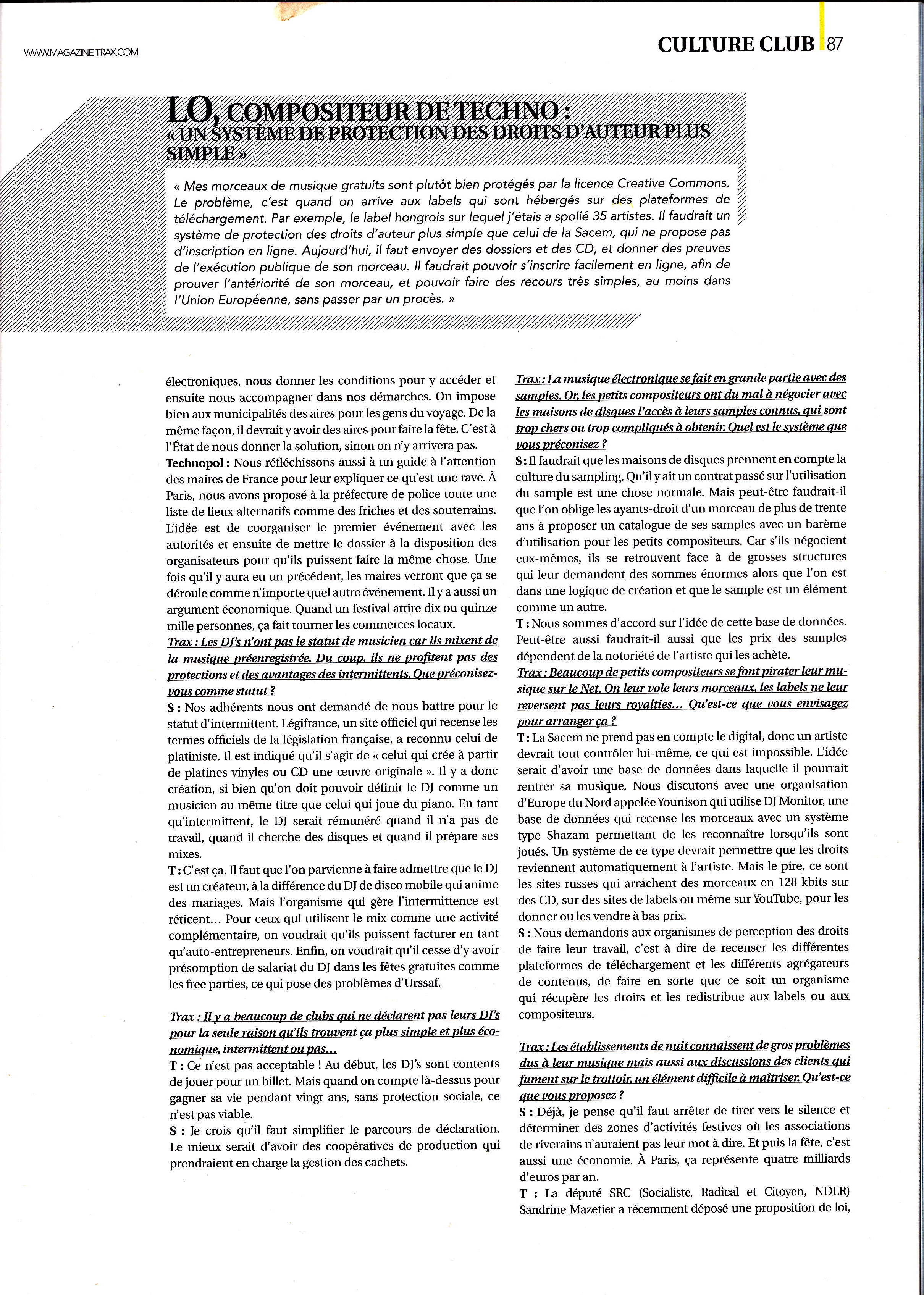 Article Trax Septembre 2011 Page 3